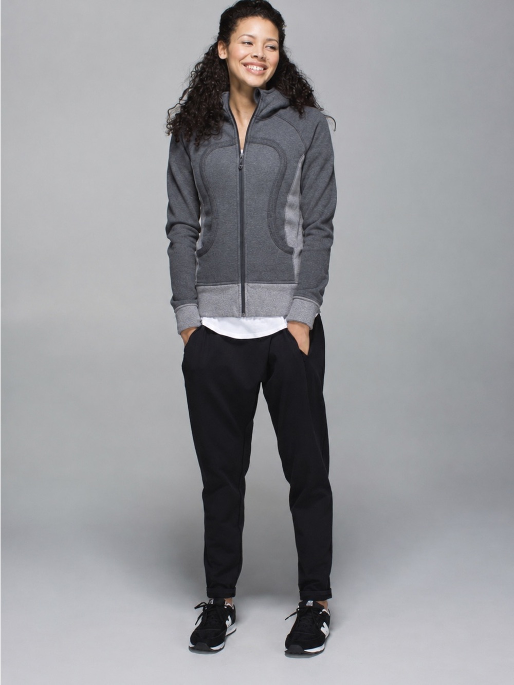 Two-tone Lululemon Scuba Full Zip